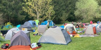 camping cousinade rassemblement familial