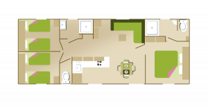 Plan Cottage Suite Privilge