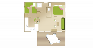 Plan Chalet Country Lodge