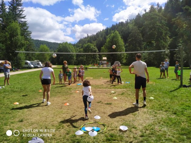 enfant volley